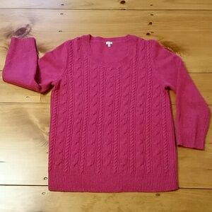 EUC J.Crew Lamb's wool blend sweater